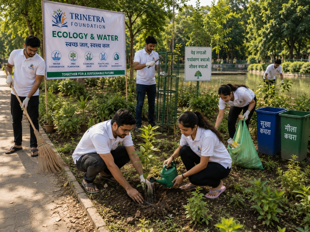 Native Tree Plantation & Clean Arsenic-Free Village Wells